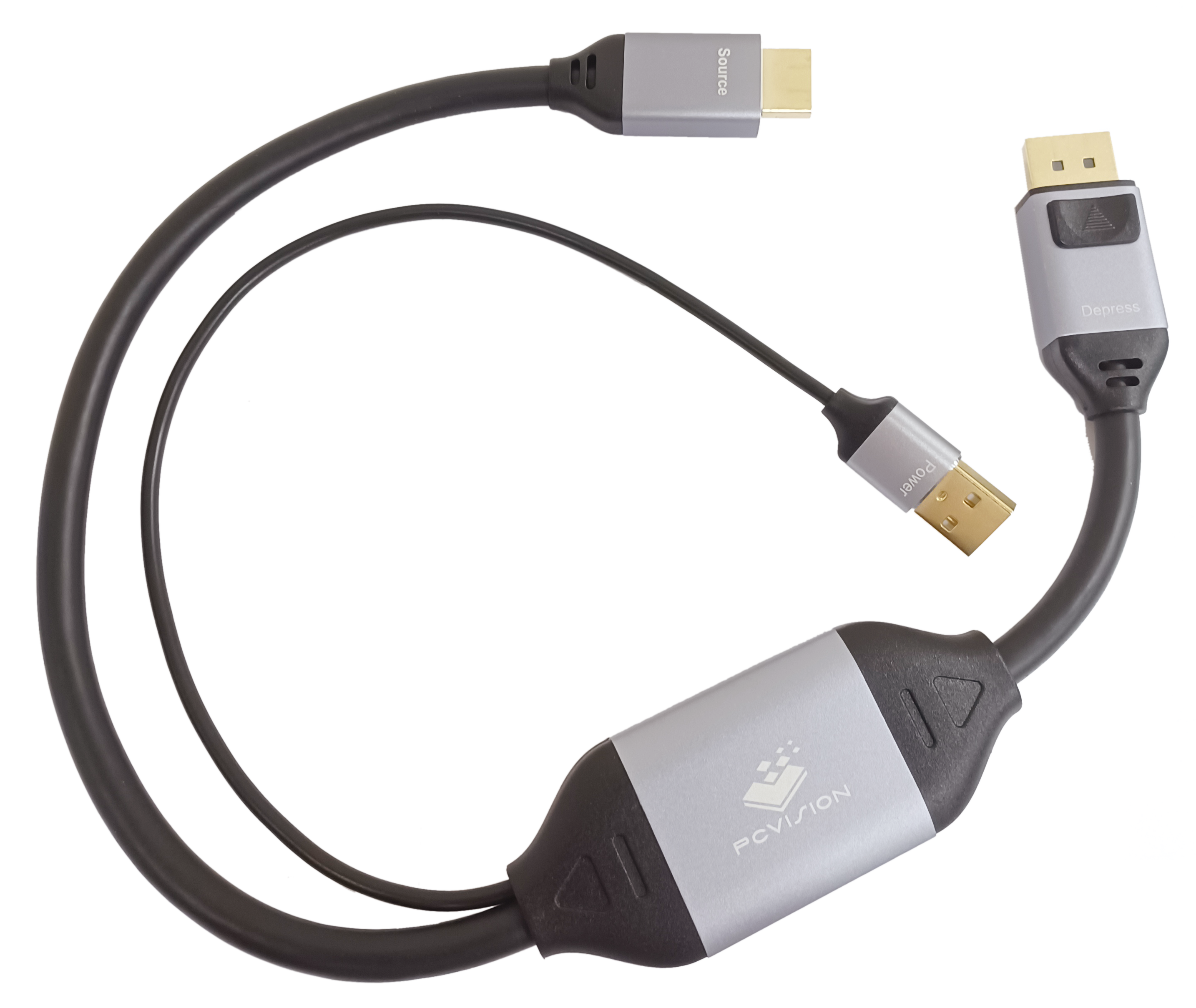HDMI 2.1 to DP 1.4 Dongle